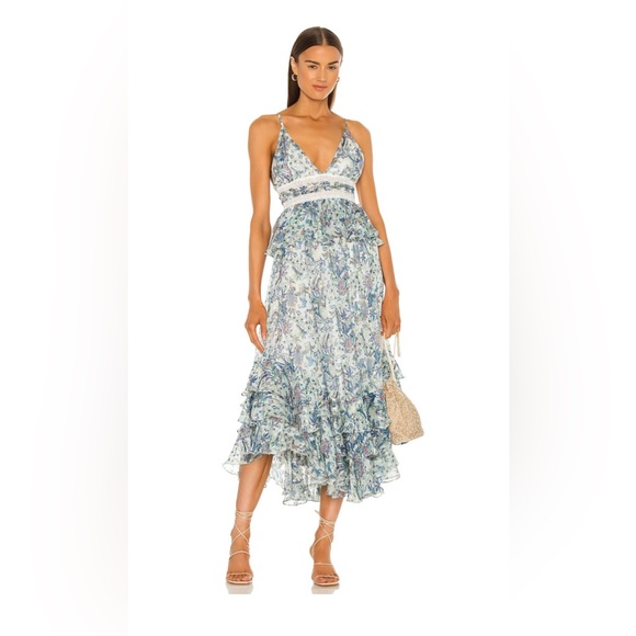 ROCOCO SAND BRAW STRAPPY MAXI DRESS - Picture 2 of 3